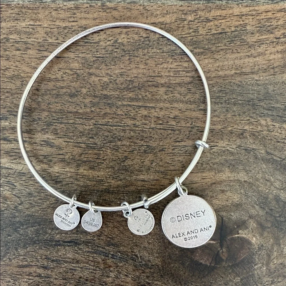 Alex and Ani Disney 2015 Mickey Mouse Silver Charm Bracelet